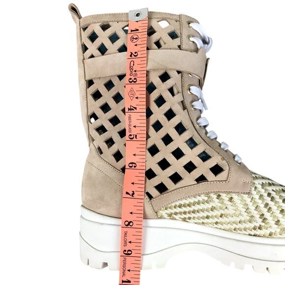 VALENTINA RANGONI Firenze Bree in Sand Shoes Sz 7.5 Rare Designer Boho Unique - Picture 16 of 16